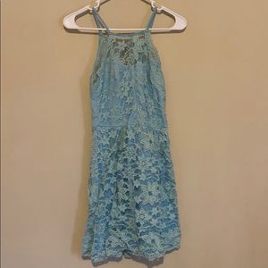 Blue summer dress size XS